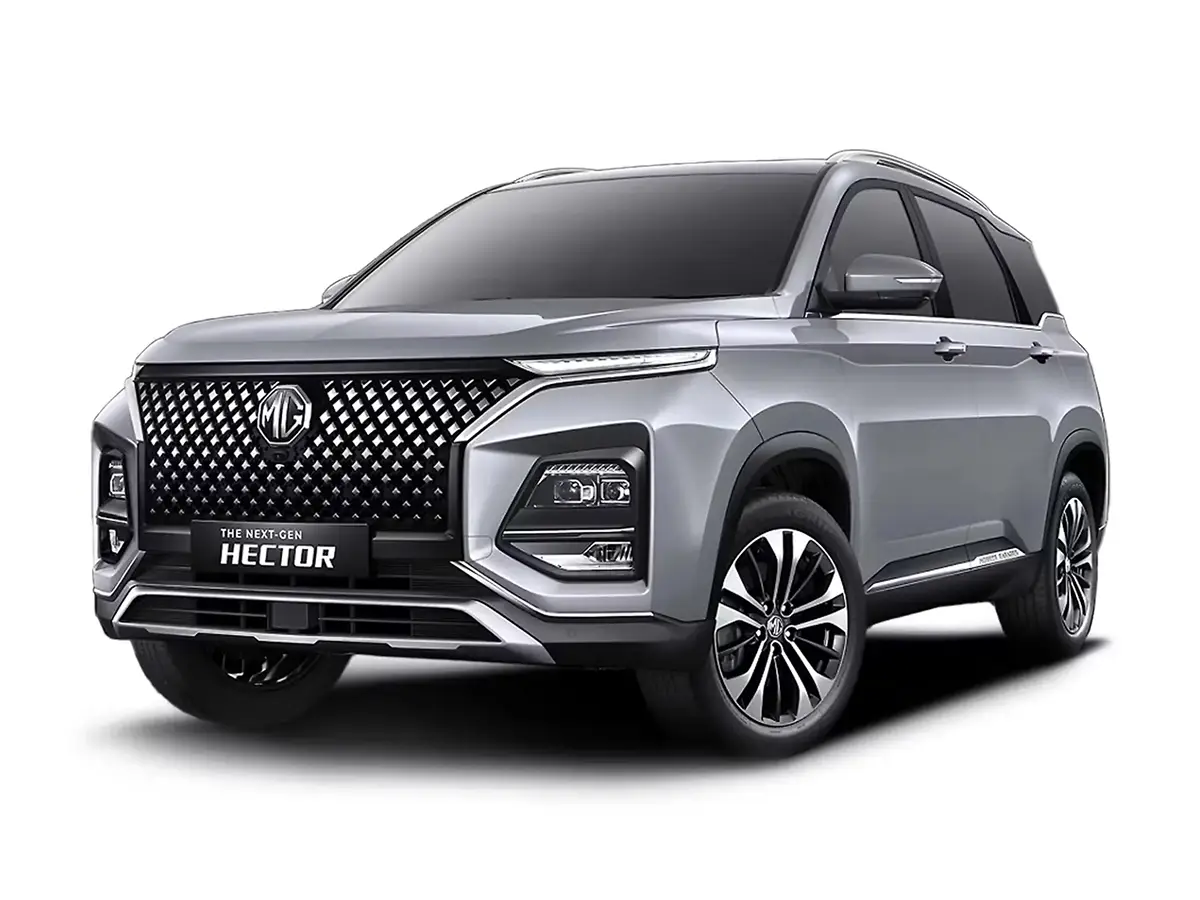 MG Hector Aurora Silver
